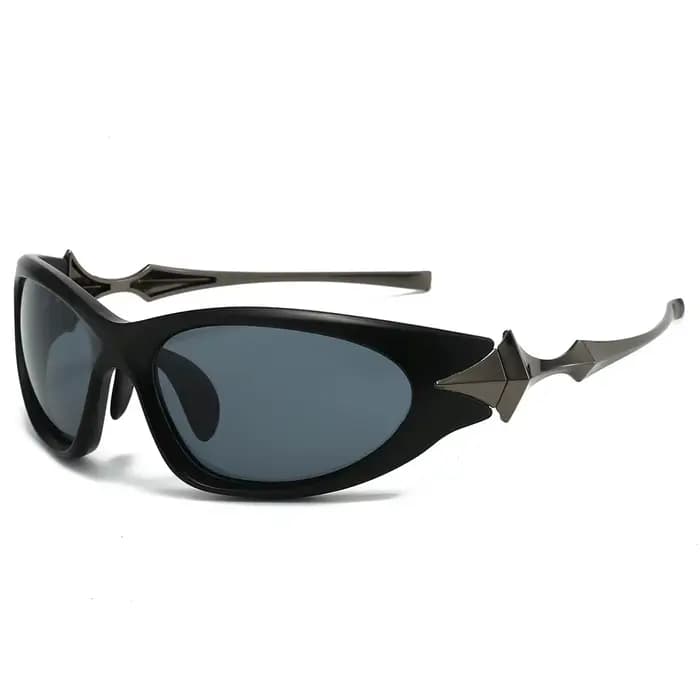 Lunettes de soleil pour hommes, nouvelle mode, style pilote miroir, punk vintage, monture en alliage