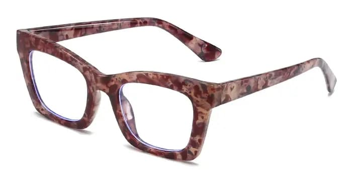 Samjune – lunettes carrées pour femmes, monture sexy, anti-lumière bleue, lentilles transparentes po