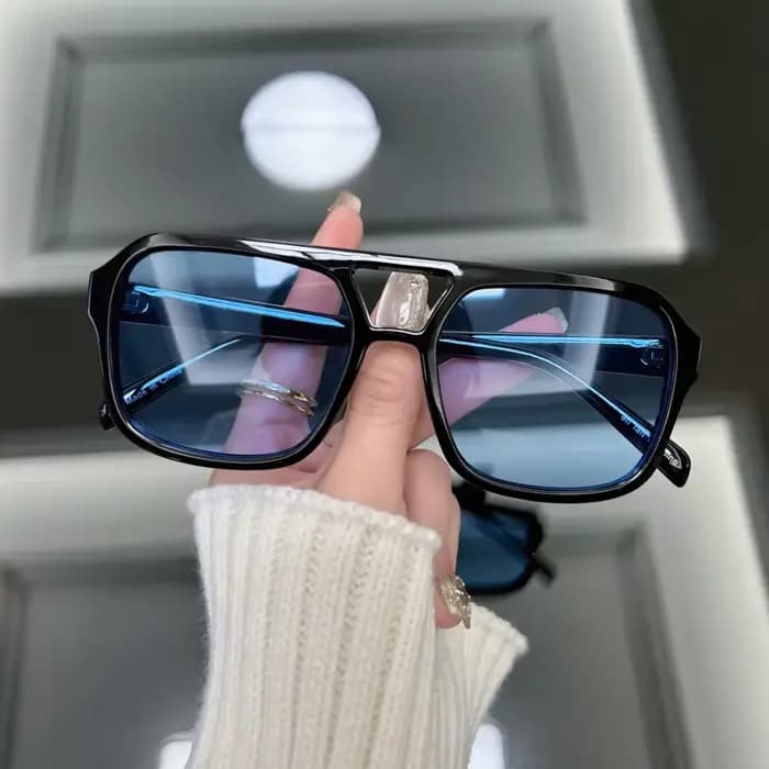 Lunettes de soleil carrées vintage pour femmes, lunettes de soleil léopard rétro, nuances de miroir 