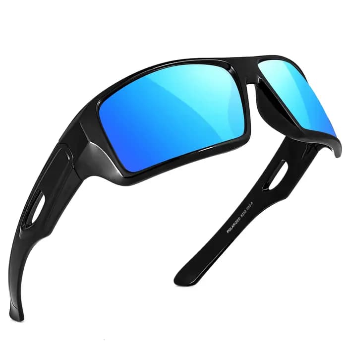 Prévention Jcorde I-Lunettes de soleil polarisées pour hommes et femmes, rondes, lunettes de sport p