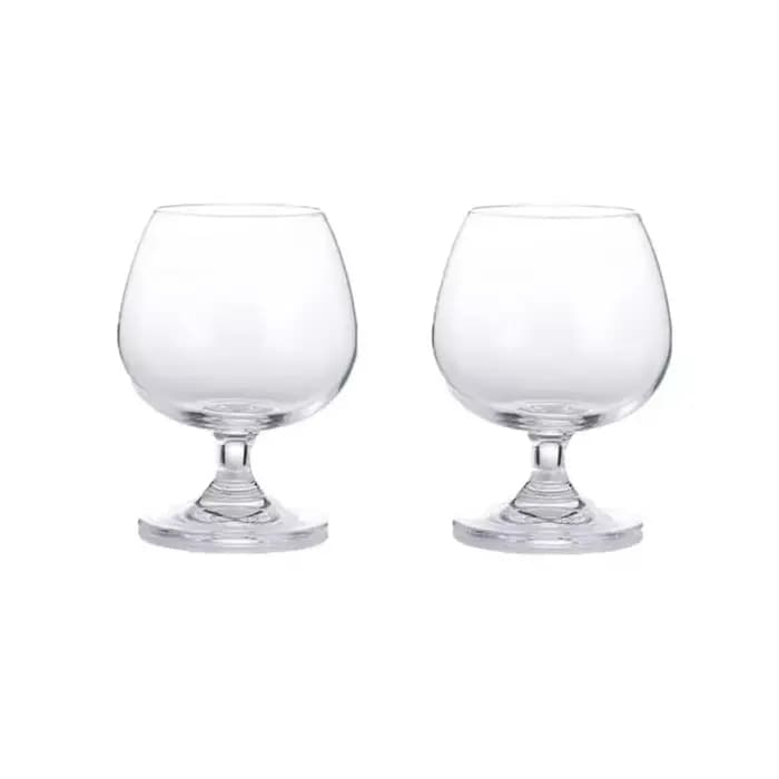 2 pièces ensemble 8.7oz 255ml pied court verre à vin rouge ensemble Bar vin étranger verres à Cockta