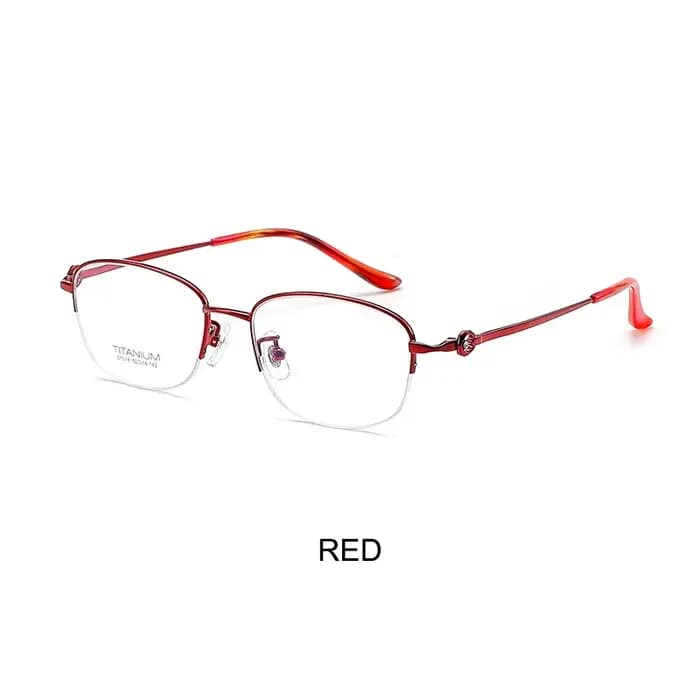 Haute qualité titane ultra-léger Vintage femmes montures de lunettes rétro luxe lunettes cadre optiq