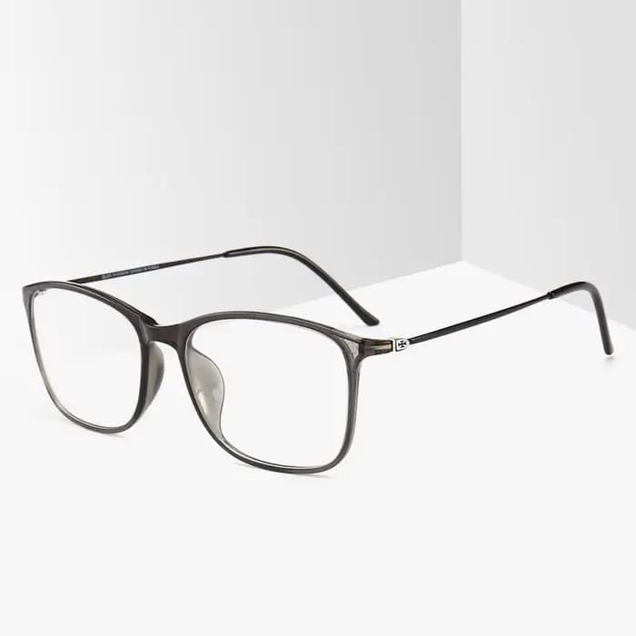 BCLEAR mode TR90 lunettes cadre hommes ou femmes ultraléger unisexe carré plaine verre lunettes mâle