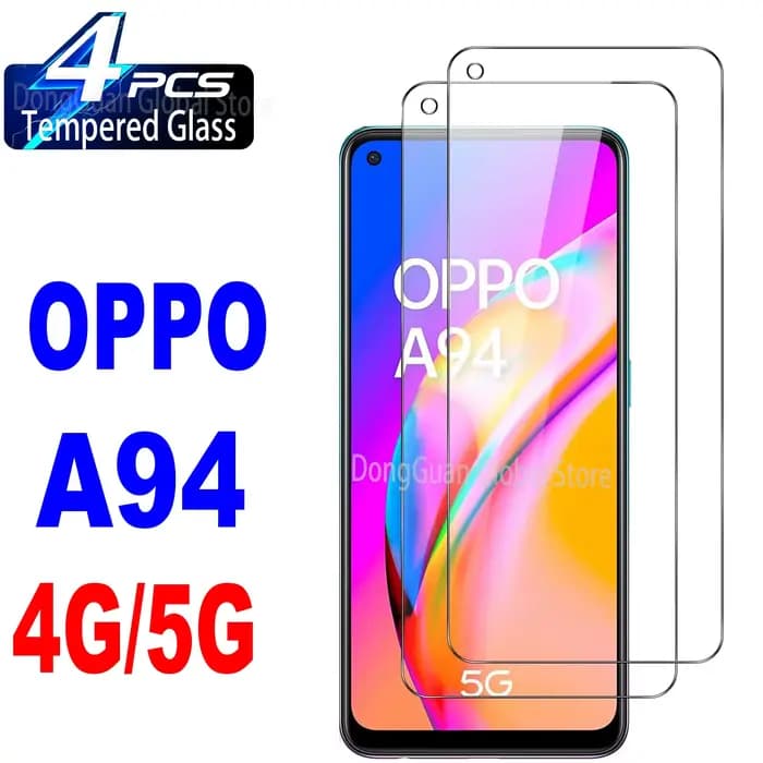 Pour OPPO A94 5G 4G Film de protection d'écran en verre trempé