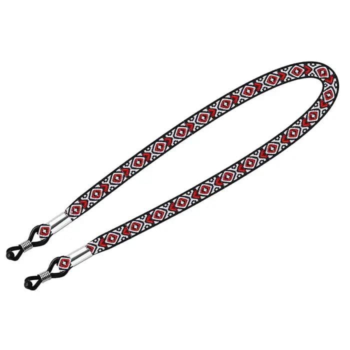 Chaîne de lunettes Boho pour femmes, lanière de lunettes de soleil en tissu, porte-lunettes de lectu