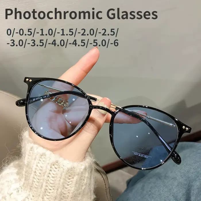 Lunettes de soleil unisexes pour l'extérieur, photosensibles, couleur changeante, Style coréen, mont