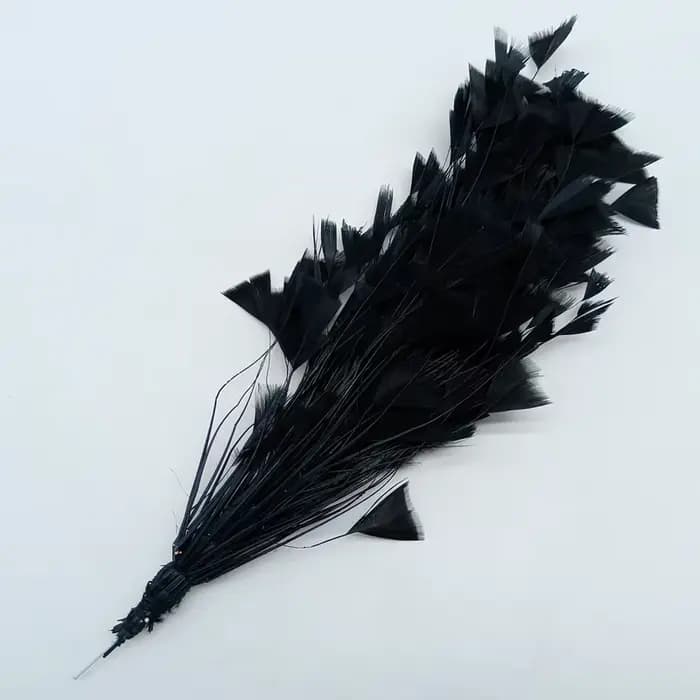 Coiffure en plumes indiennes de dinde, 1 pièce, fleur, bricolage, loisirs créatifs, accessoires de c