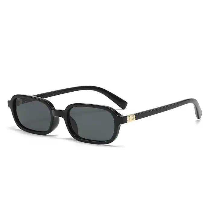 LAURINNY-Lunettes de soleil rectangulaires pour homme et femme, accessoire de marque de styliste, ca