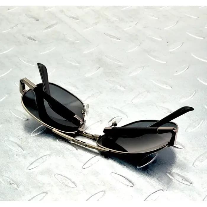 Lunettes de soleil polarisées pliantes portables, lunettes de soleil design, lunettes de soleil de c