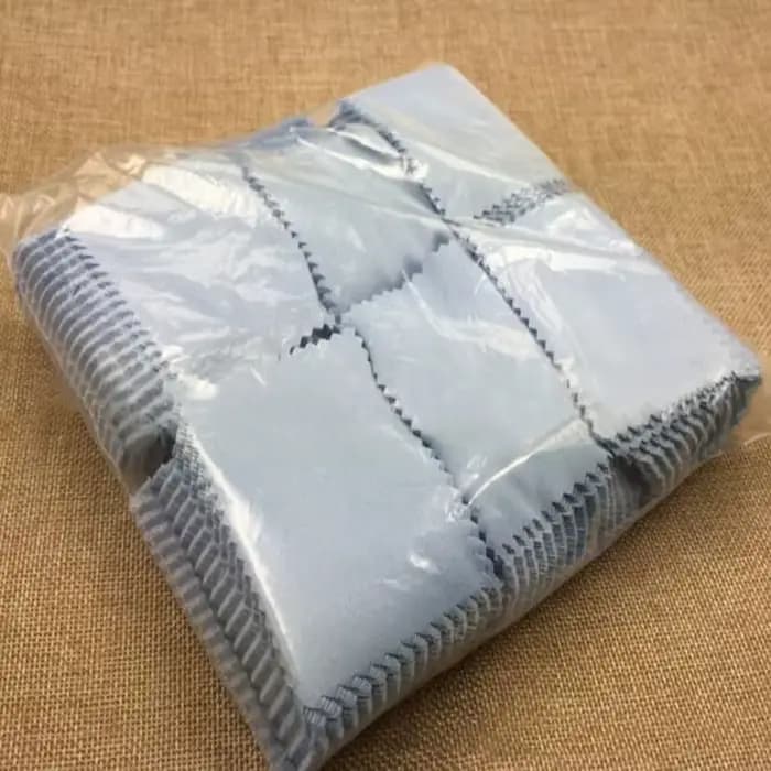 Chiffon de nettoyage pour lunettes de soleil, Portable, pur, 100 pièces/paquet, 6x8CM, pour écran de