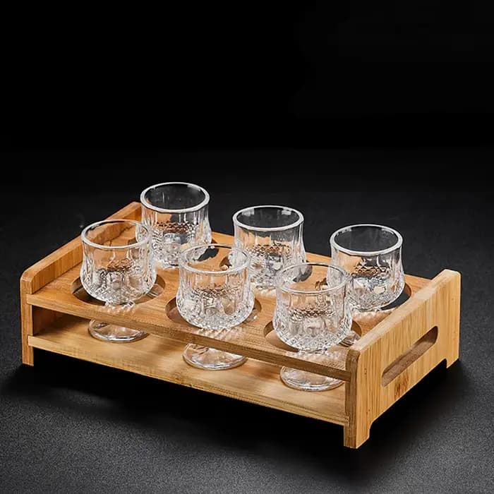 Ensemble de verres à vin de 6 tasses en verre pour peinture diamant, cadeaux de mariage créatifs de 
