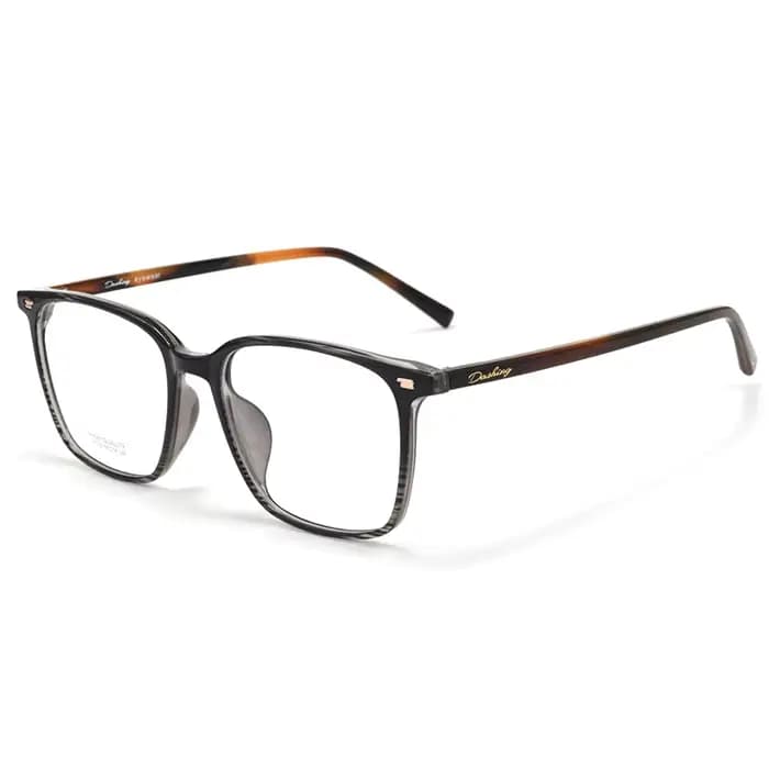 YIMARUILI haut de gamme rétro ovale hommes lunettes ultra-léger mode TR90 grande taille optique Pres