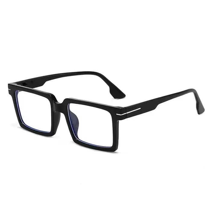 Lunettes à monture carrée à la mode européenne et américaine, décoration quotidienne pour hommes et 