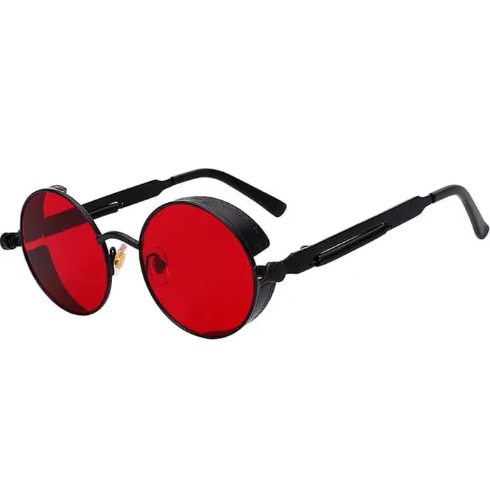 Lunettes de soleil steampunk gothiques classiques pour hommes et femmes, lunettes de soleil vintage,