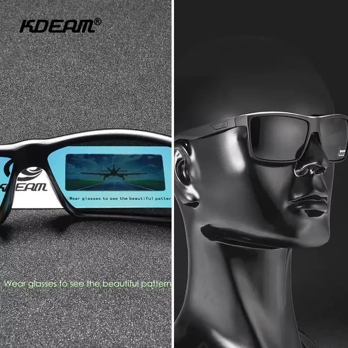KDEAM-Lunettes de soleil Rinconcito Fashion Drive pour hommes et femmes, lunettes de sport de plein 