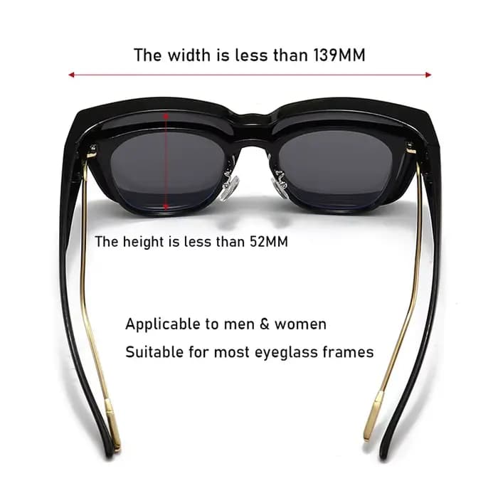 Lunettes de soleil polarisées pour hommes et femmes, verres de Prescription pour myopie, Vintage, vo