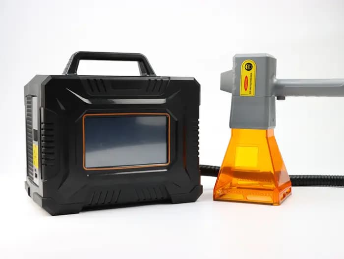 Machine de marquage laser à fibre haute précision 20W 30W 50W, outil de gravure mini portable, écono