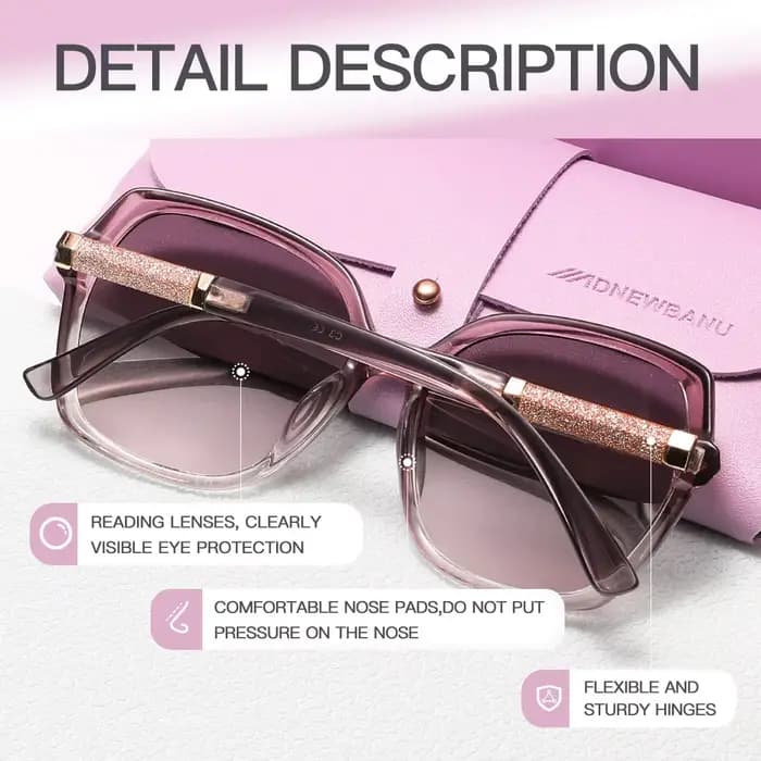 ADNEWBANU lunettes de soleil de luxe pour femmes grand cadre papillon hommes conduite fête en plein 