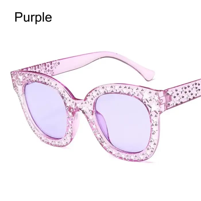 Lunettes de soleil carrées surdimensionnées diamant cristal scintillant pour femmes, monture en stra