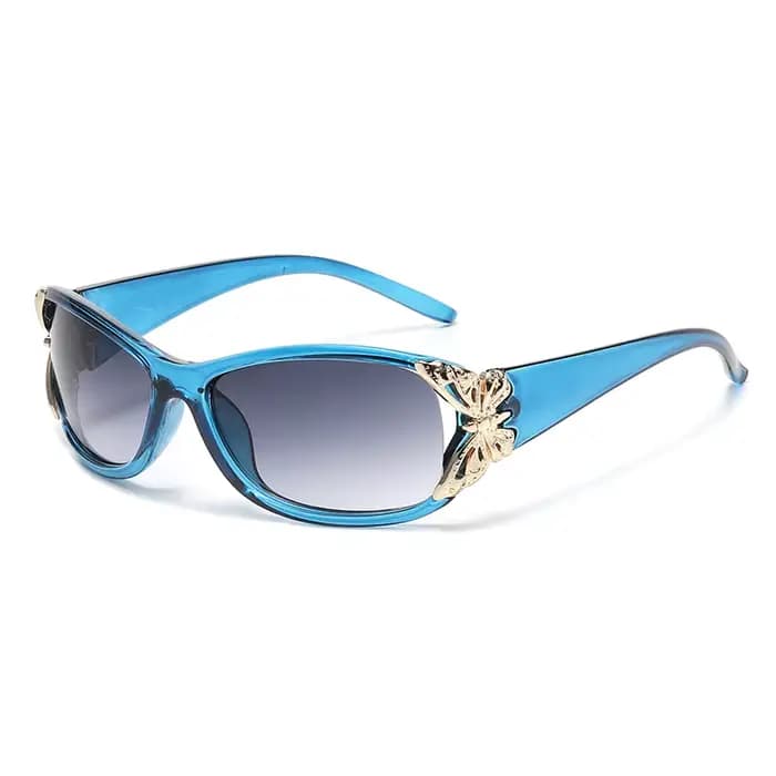 Lunettes de soleil papillon à la mode et élégantes pour femmes, Protection UV d'extérieur, ombrage s
