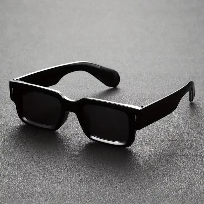 Lunettes unisexes à monture carrée en plastique, Style Simple et décontracté, à la mode, adaptées à 