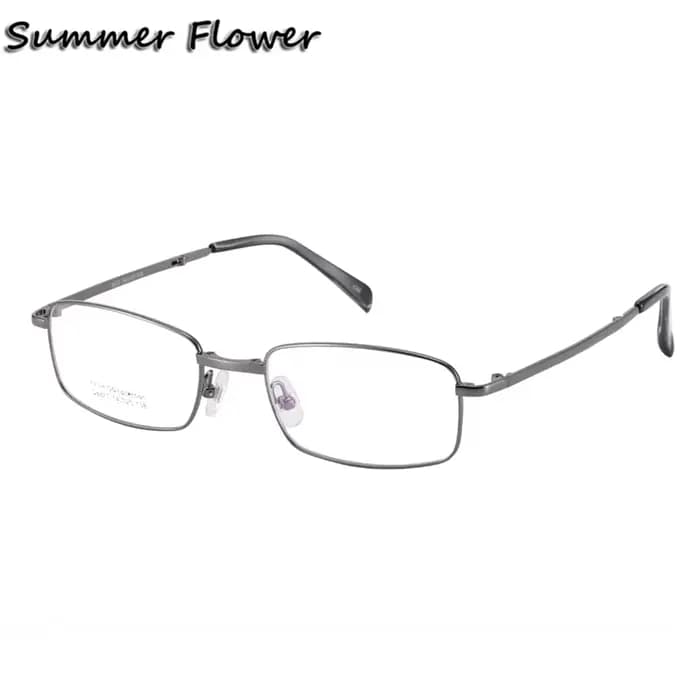 Monture de lunettes optiques pliables personnalisables, lunettes de vue sur ordonnance pour hommes, 
