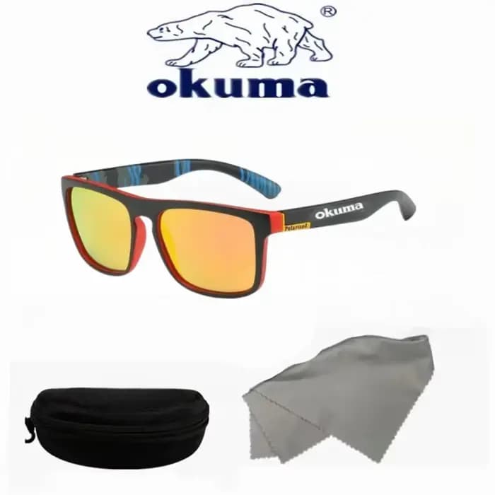 Okuma-lunettes polarisées UV400 pour hommes et femmes, adaptées à la chasse, aux lunettes de pêche, 