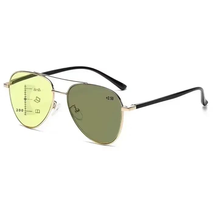 Lunettes de lecture multifocales progressives pour femmes et hommes, tendance, couleur changeante, V