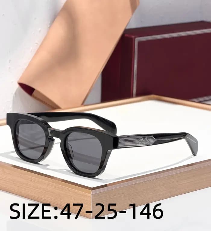 Nouvelles Lunettes de Soleil Artisanales Julien 2026 – Monture Épaisse en Fibre d'Acétate de Haute Q
