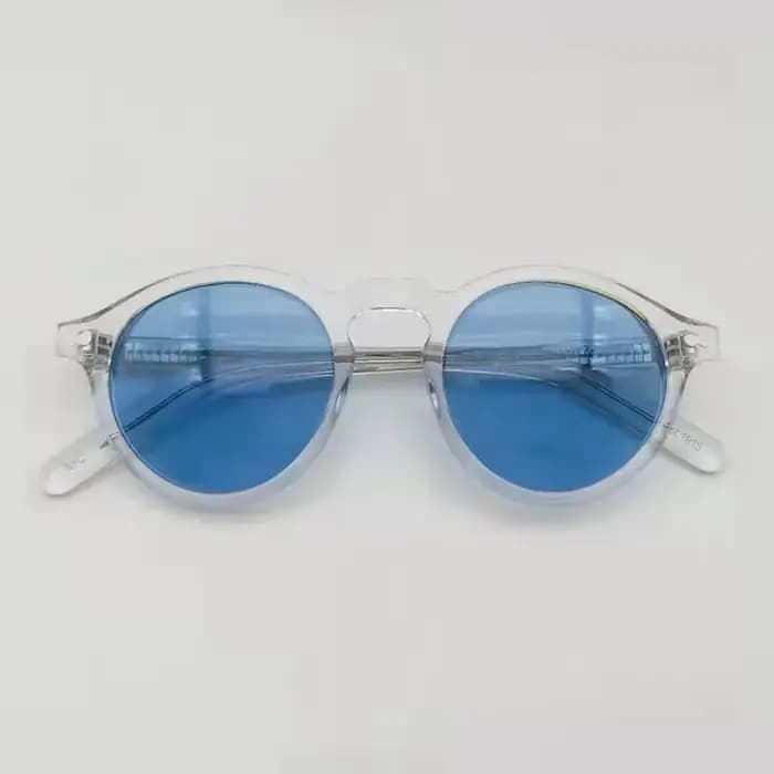 Lunettes de soleil polarisées hommes rétro lunettes de soleil rondes femmes Johnny Depp Miltzen marq