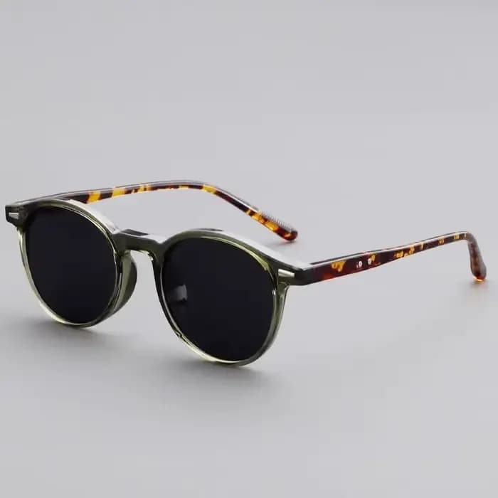 Nouvelles Lunettes de Soleil Rondes Vintage pour Femmes et Hommes, Lunettes de Soleil Circulaires de