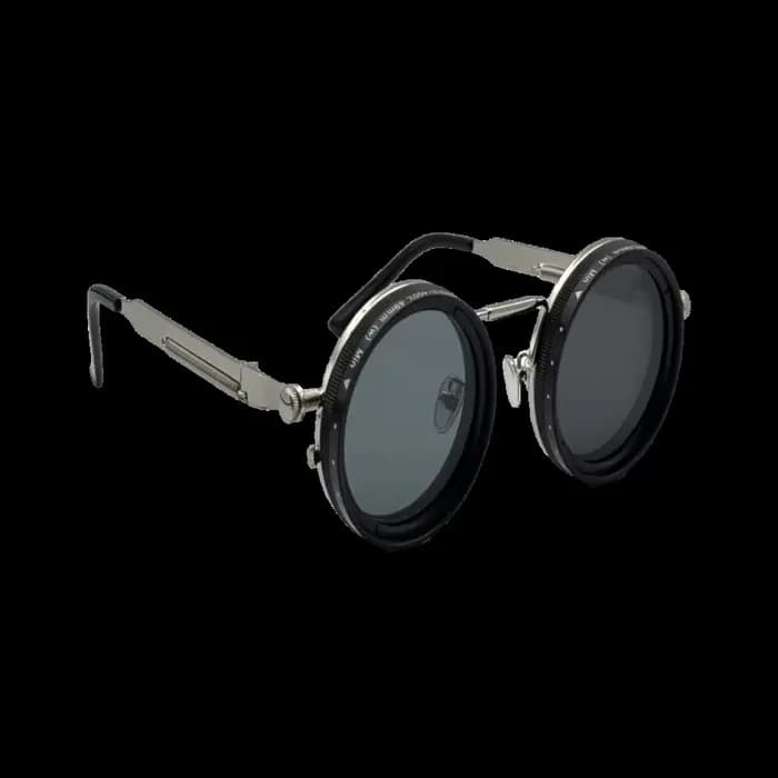 Lunettes de soleil de pêche à monture ronde, verres TAC à gradation manuelle réglable, protection UV