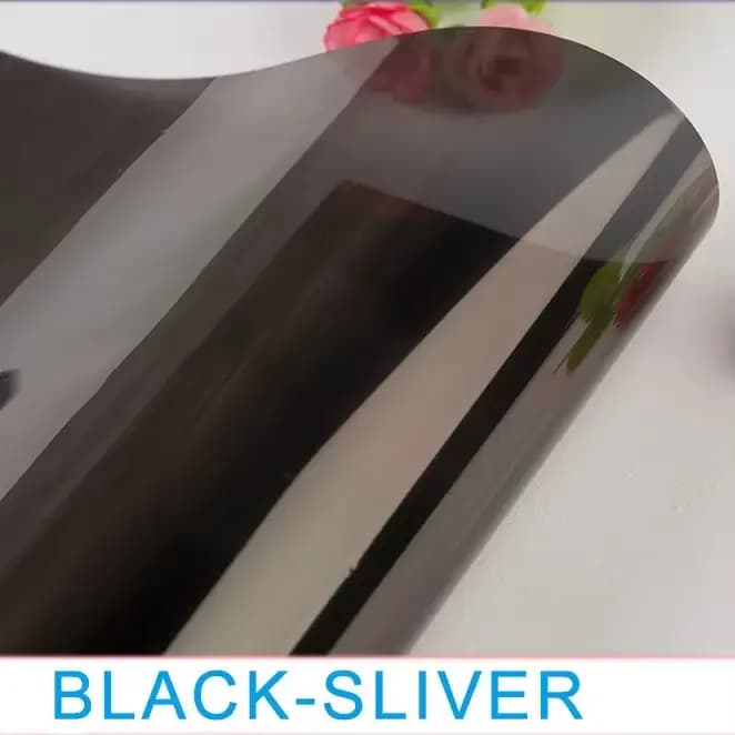 Film de Protection Solaire Argenté pour Fenêtre, Moulage Miroir à Sens Unique, Teinte Solaire, Prati