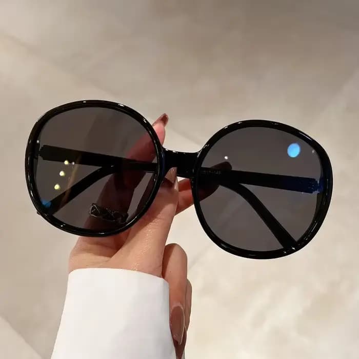 Lunettes de soleil rondes de créateur de marque de luxe pour femmes et hommes, lunettes de soleil vi