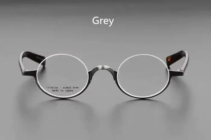 Marque japonaise Lennon titane lunettes rondes hommes lecture femmes à la main ultra-léger petit cad