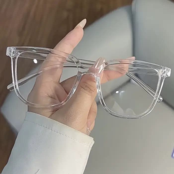 Lunettes anti-lumière bleue pour femmes, avec monture de lunettes régulière, finition rétro, monture