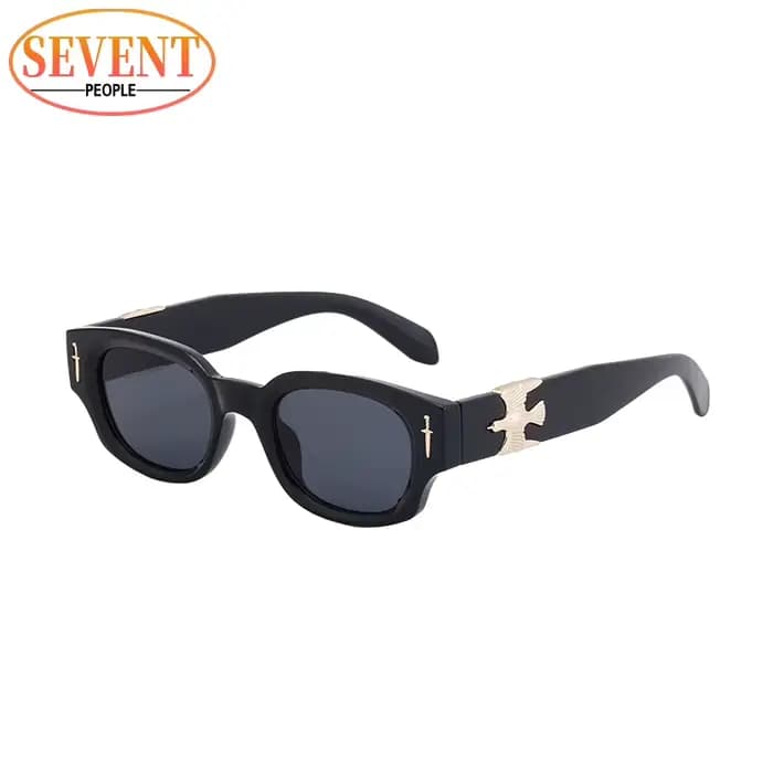 Lunettes de soleil Punk Soaring Eagle pour hommes 2026, marque de luxe, lunettes de soleil rectangul