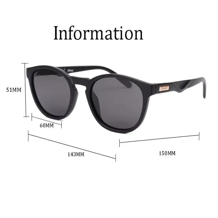 SUNGOD bleu miroir lunettes de soleil hommes lentille polarisée lunettes Vintage mode carré hommes l