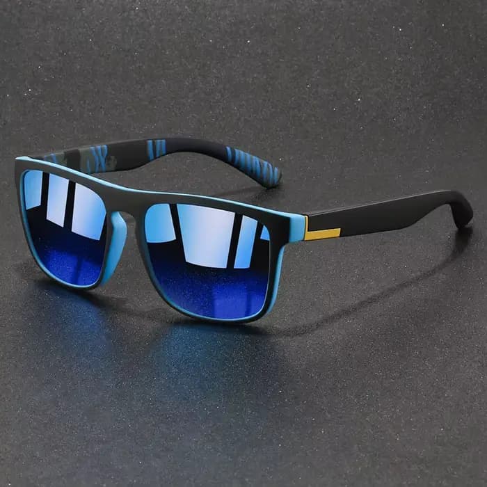 Lunettes de soleil carrées vintage tendance pour hommes et femmes, idéales pour la pêche et la condu