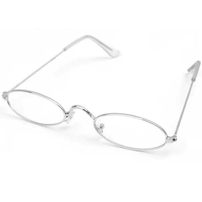 Ins ChimSmall-Lunettes ovales en métal pour hommes et femmes, lunettes rétro, lunettes anti-lumière 
