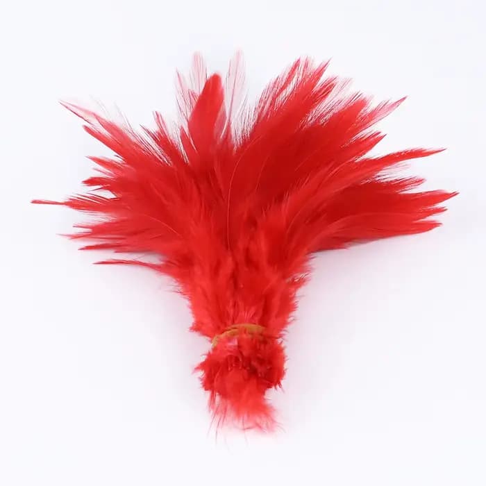 100 Plumes de Coq Naturelles 10-15cm, Plumes de Faisan pour Artisanat, Plumes de Pêche à la Mouche, 