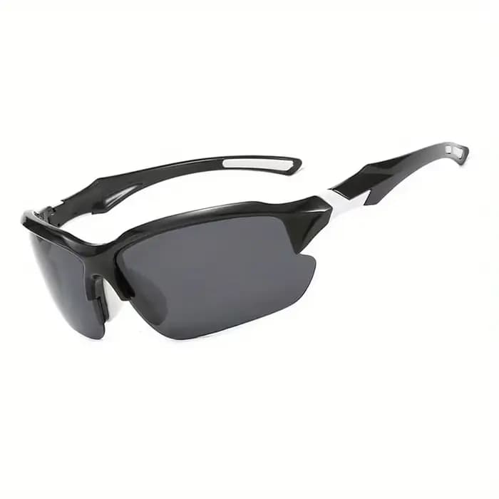 Lunettes de sport polarisées pour hommes et femmes, résistantes au vent, idéales pour le baseball, l