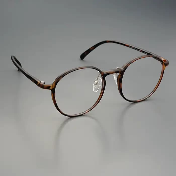Monture de lunettes Ellipse ultralégère TR90, haute définition, Anti lumière bleue, lentille transpa