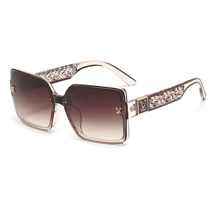 Nouvelle boîte de mode de luxe lunettes de soleil dames lunettes de soleil pare-soleil haute sens