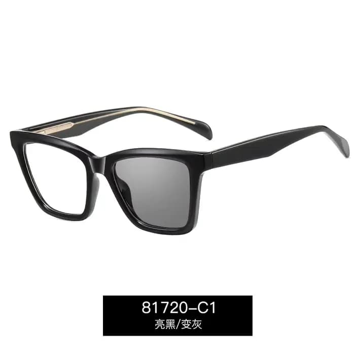 Lunettes de soleil photochromiques marron pour femmes, marque de luxe de styliste, couleur changeant