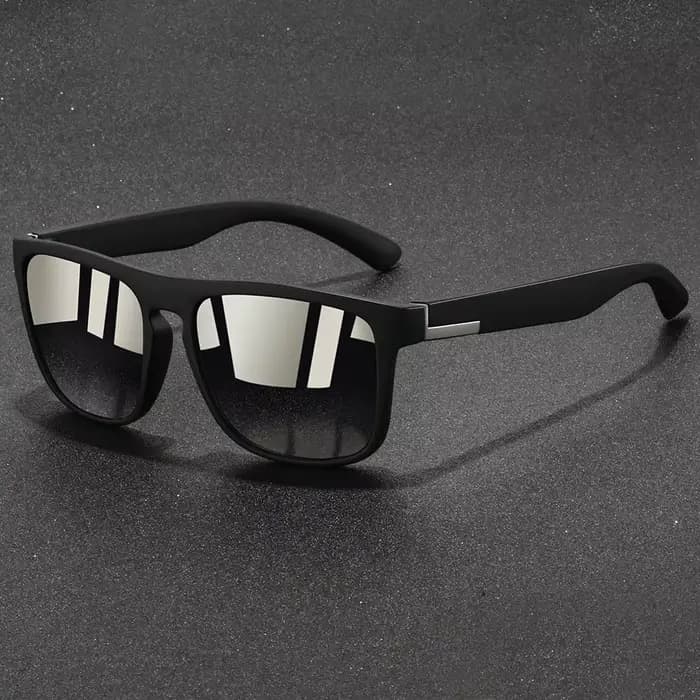 Lunettes de soleil carrées vintage tendance pour hommes et femmes, idéales pour la pêche et la condu