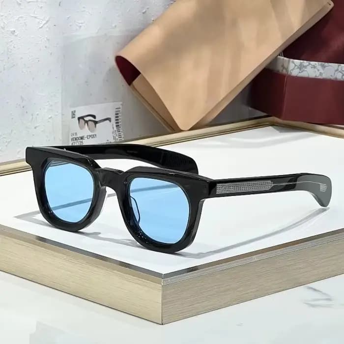 Lunettes de soleil JMM VENDOME-EPOXY Spuare, style japonais, pour hommes, en acétate de haute qualit