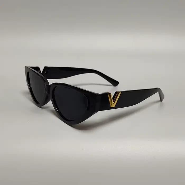 Lunettes de soleil œil de chat pour hommes et femmes, lunettes de soleil, marque de luxe, mode glamo