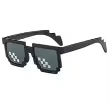 1-60 pièces Lunettes Pixel Rétro pour Adultes, Accessoires de Fête pour Anniversaires et Événements 