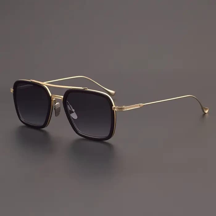 Lunettes de pilote à monture large en forme d'étoile pour femmes 006, lunettes de myopie de créateur